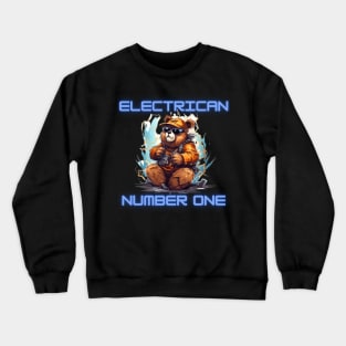 Electrician Number One Crewneck Sweatshirt